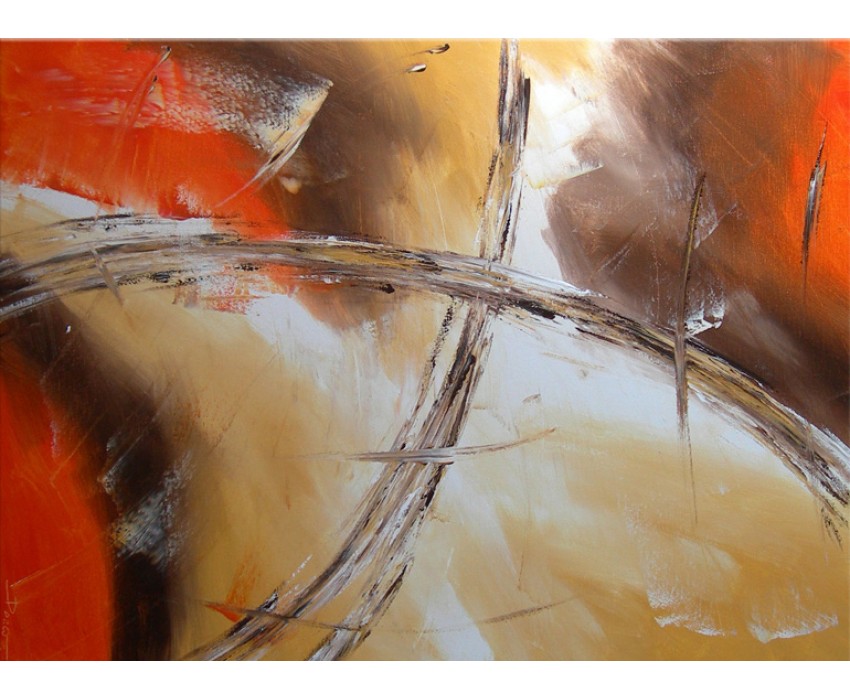 Quadro dipinto a mano: Bagliore 007