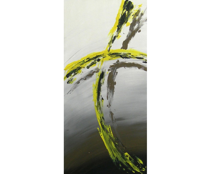 Quadro dipinto a mano: Bagliore 011