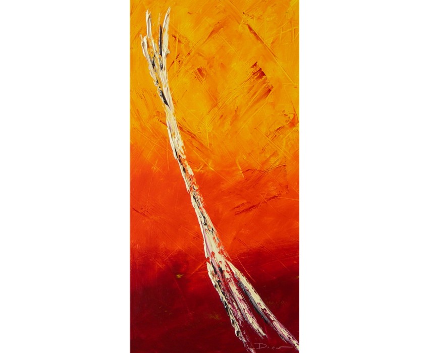 Quadro dipinto a mano: Bagliore 013