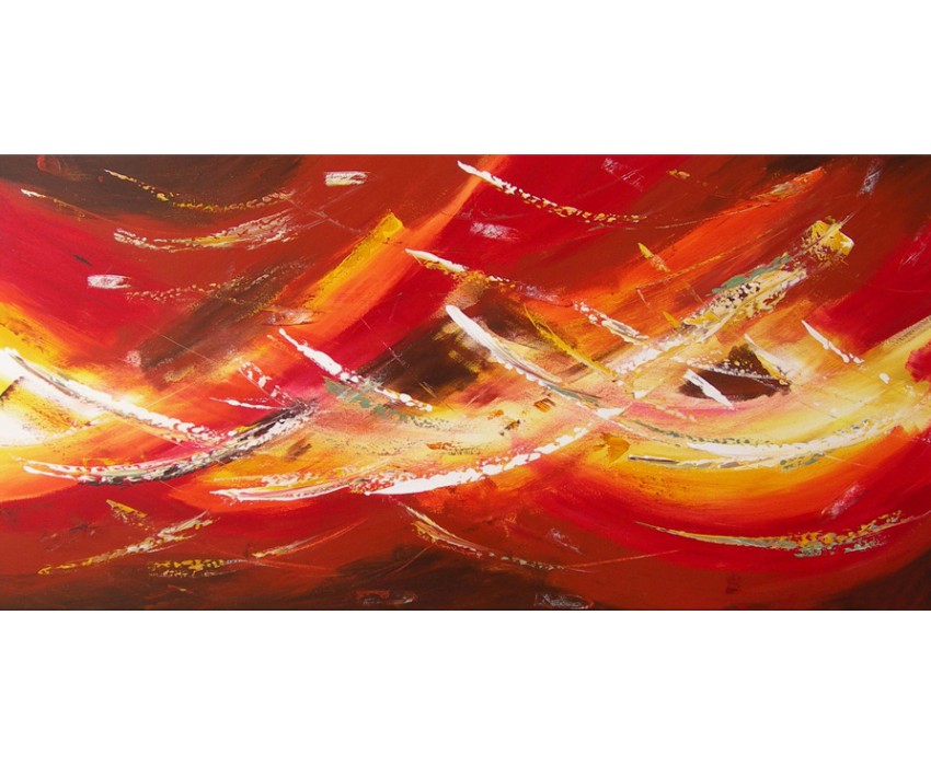 Quadro dipinto a mano: Bagliore 016