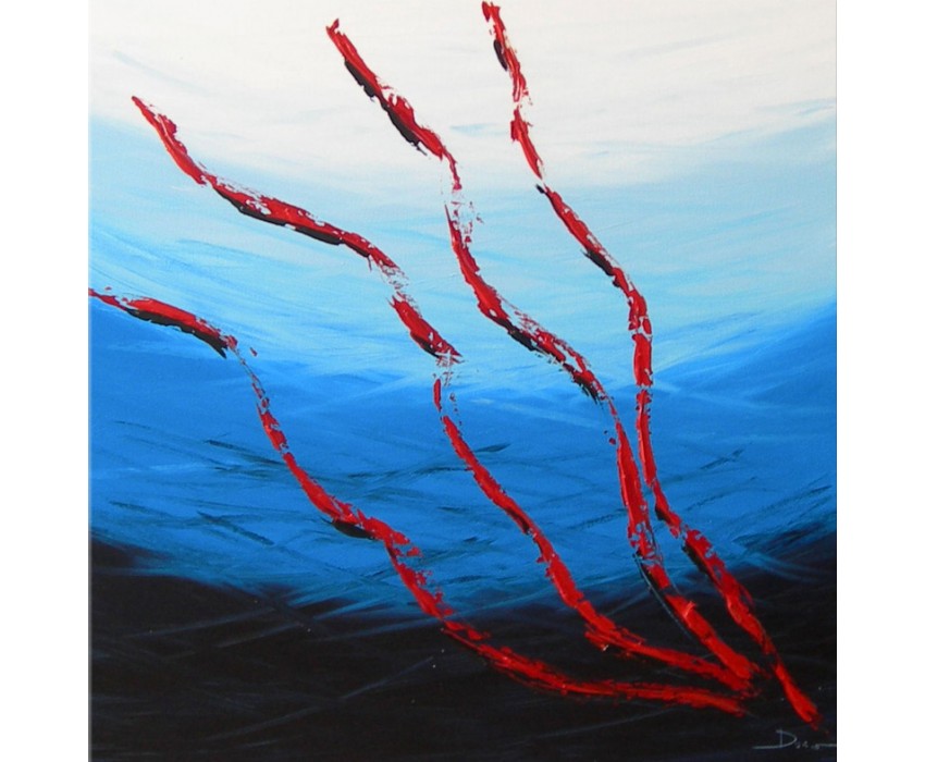 Quadro dipinto a mano: Coralli  057