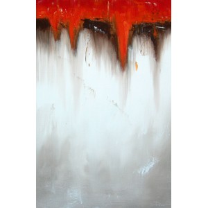 Quadro dipinto a mano: Cratere 065 Quadro dipinto a mano: Cratere 065