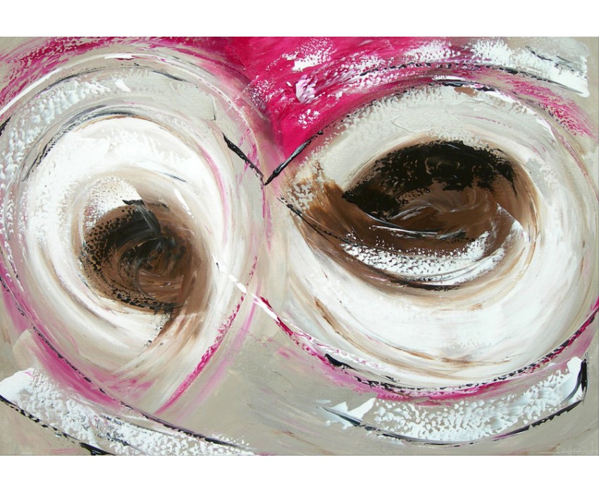 Quadro dipinto a mano: Fusione  096