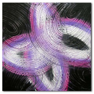 Quadro dipinto a mano: Scie 386