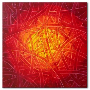 Quadro dipinto a mano: Scie 388